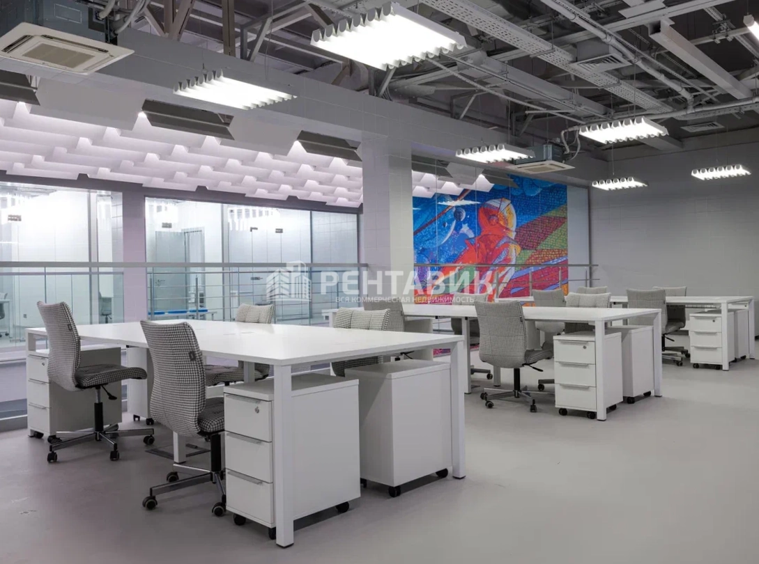 Офис Workki Новорязанская 8Ас2 площадью 1184 квадратных метров