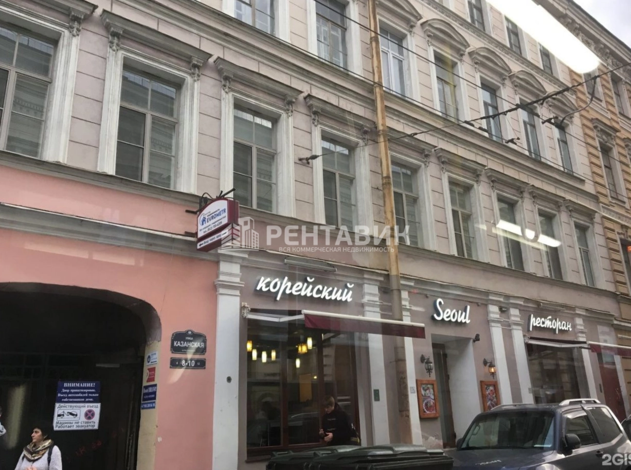 Здание Казанская, 8-10 по адресу г Санкт-Петербург, ул Казанская, д 8-10