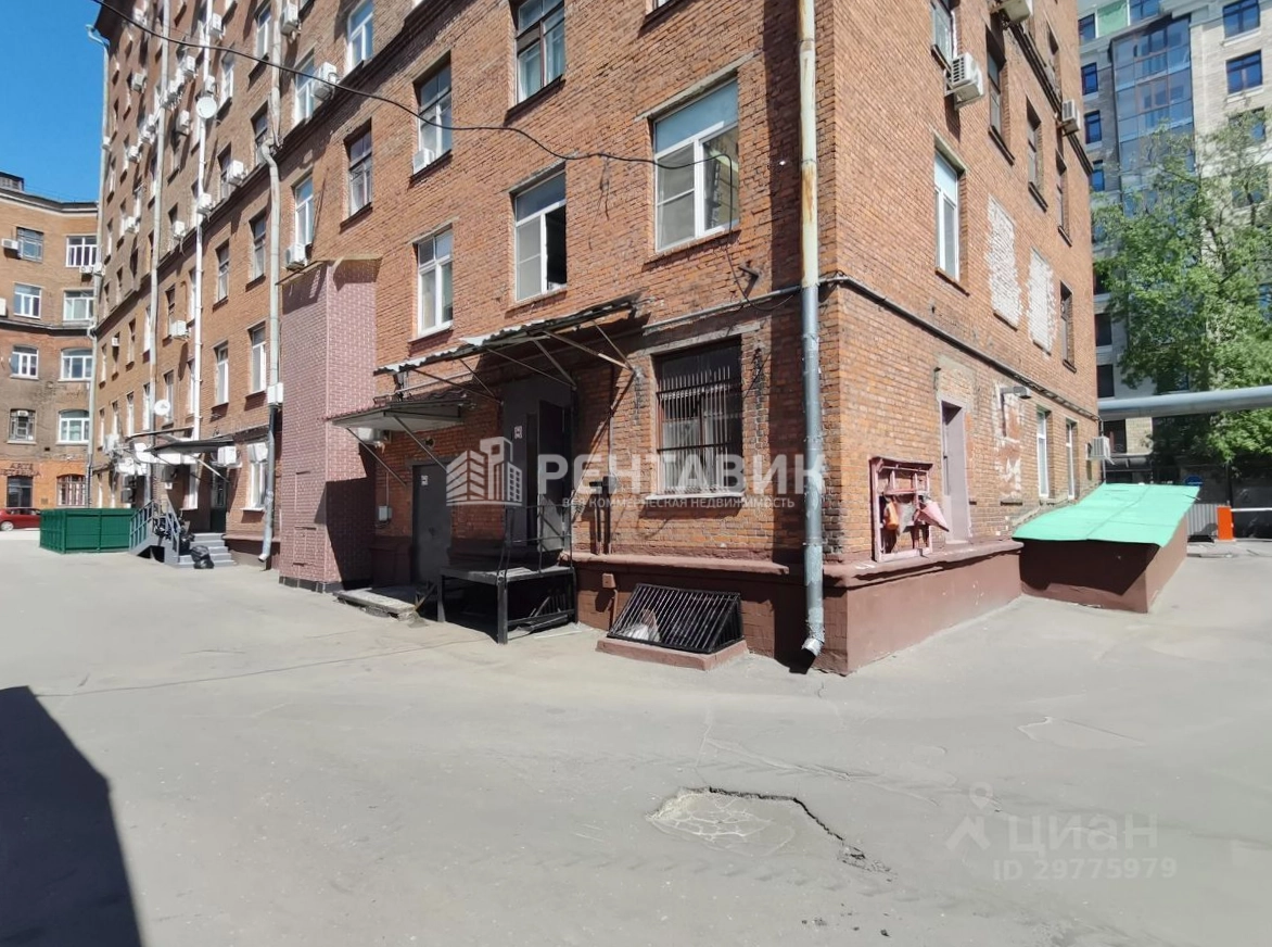 Здание Машиноаппарат Строение 2 по адресу г Москва, Большой Саввинский пер, д 9 стр 2