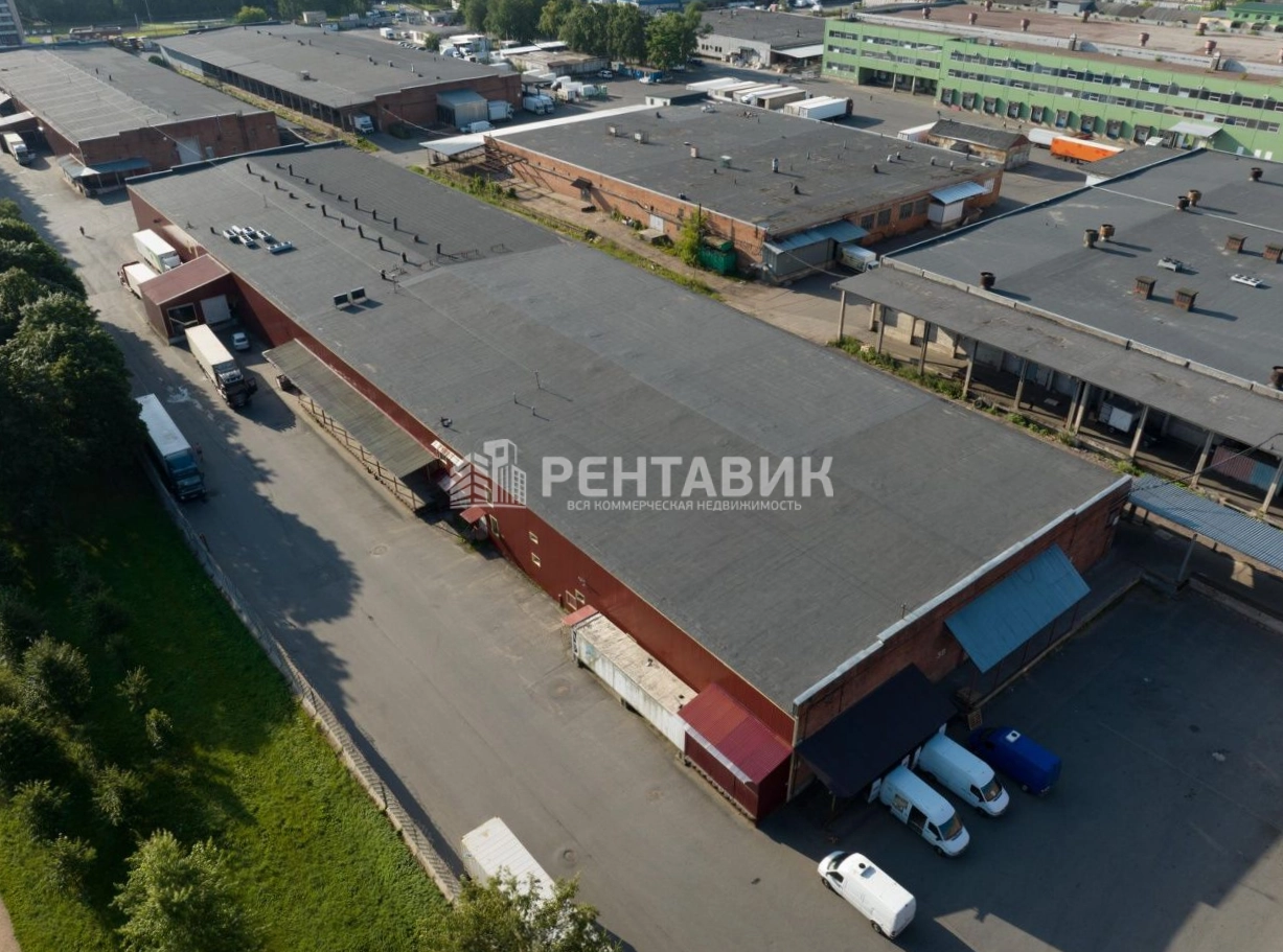 Здание Калининская база по адресу г Санкт-Петербург, пр-кт Непокорённых, д 63