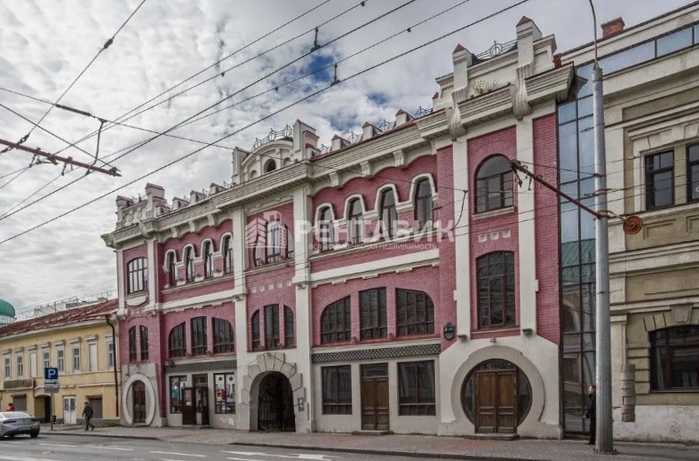 фасад дома, здание по адресу г Казань, ул Московская, д 70