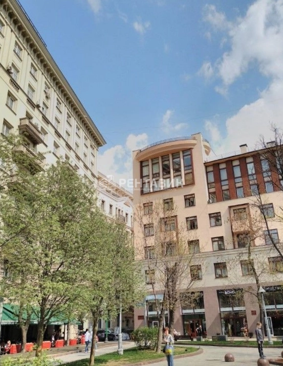 фасад дома, здание по адресу г Москва, Большой Толмачёвский пер, д 4 стр 1