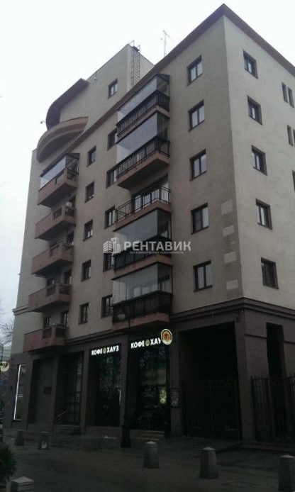фасад дома, здание по адресу г Москва, Большой Толмачёвский пер, д 4 стр 1