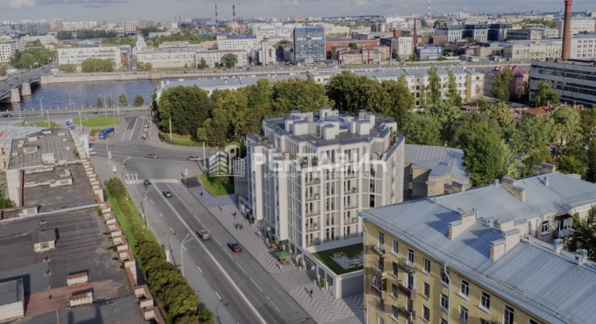 Здание Вайт Хаус по адресу г Санкт-Петербург, ул Рентгена, д 25
