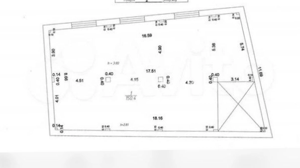 Офис Московская, 66 Б площадью 180 квадратных метров