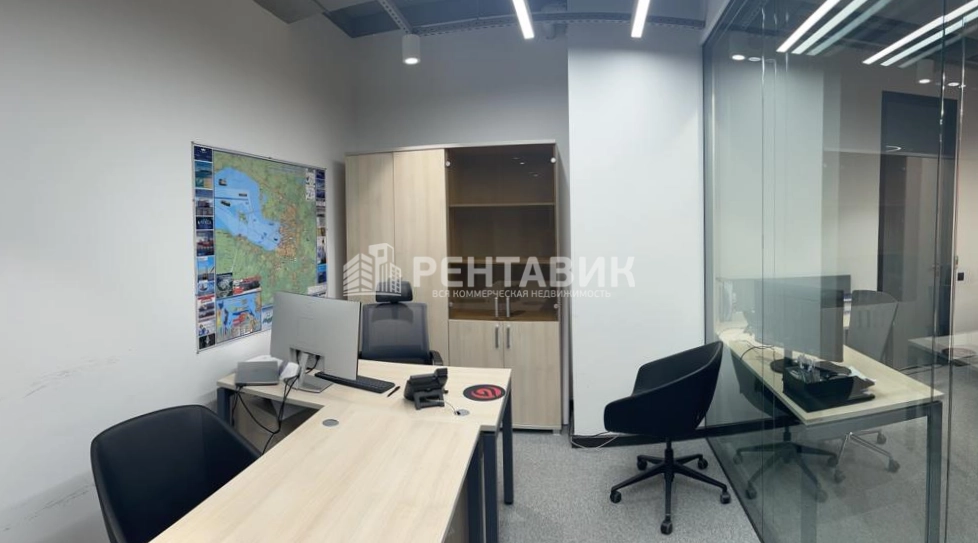 Офис Садовая Галерея площадью 240 квадратных метров