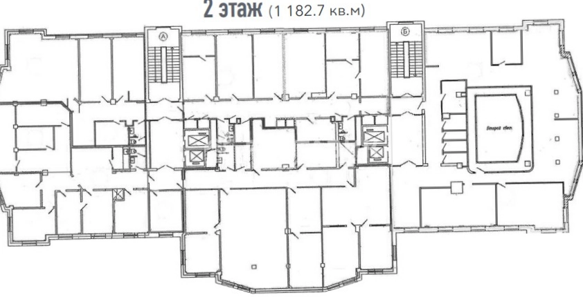 Офис Святогор 2 площадью 1189 квадратных метров