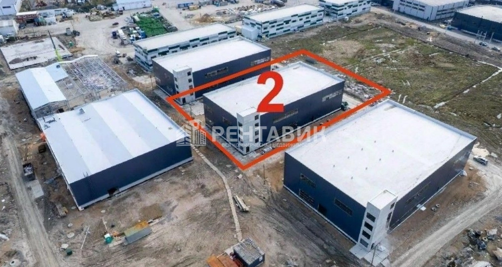 Здание Порошкино, Промышленный проезд, 21 по адресу Ленинградская обл, Всеволожский р-н, тер Массив Порошкино, Промышленный пр-д, зд 21