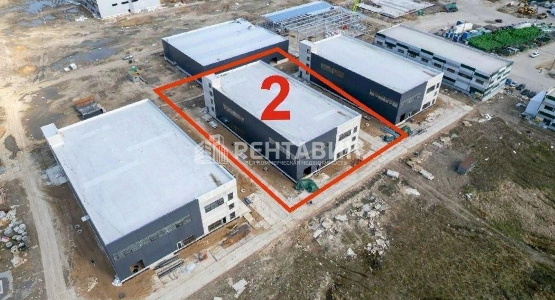 Здание Порошкино, Промышленный проезд, 21 по адресу Ленинградская обл, Всеволожский р-н, тер Массив Порошкино, Промышленный пр-д, зд 21