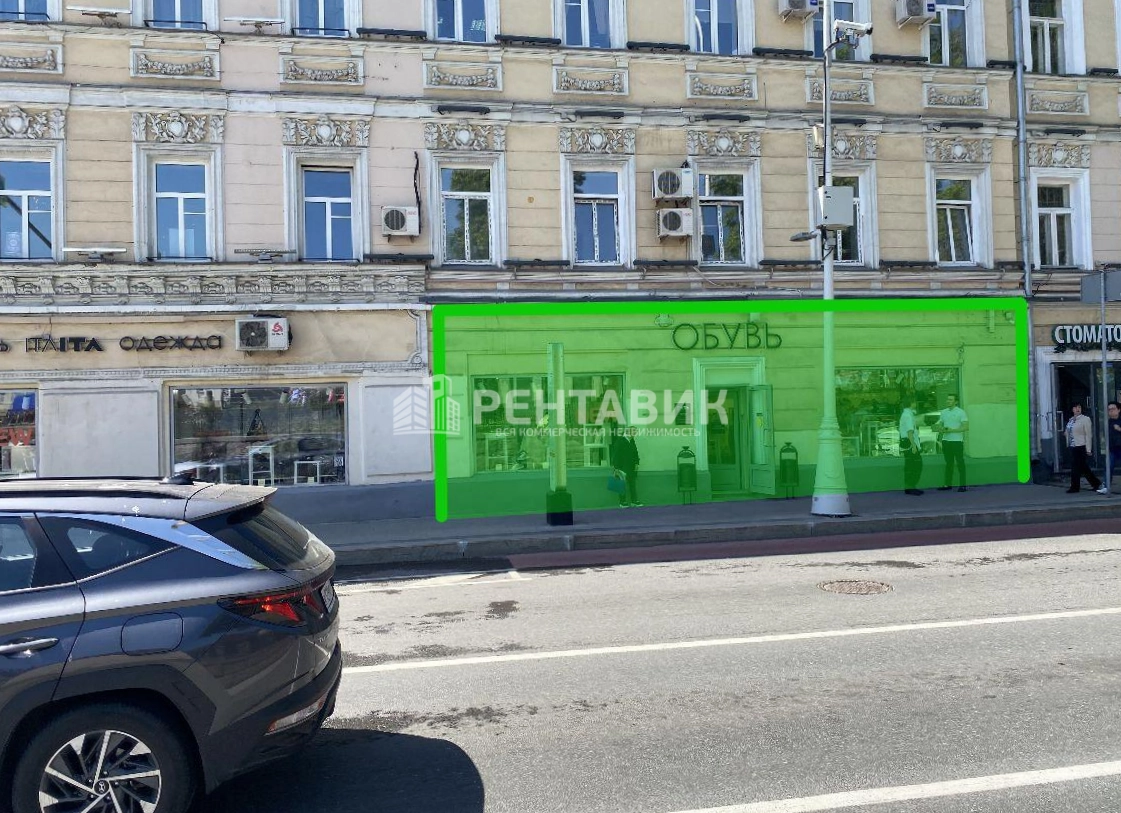 Торговая площадь Гоголевский, 3 площадью 389 квадратных метров
