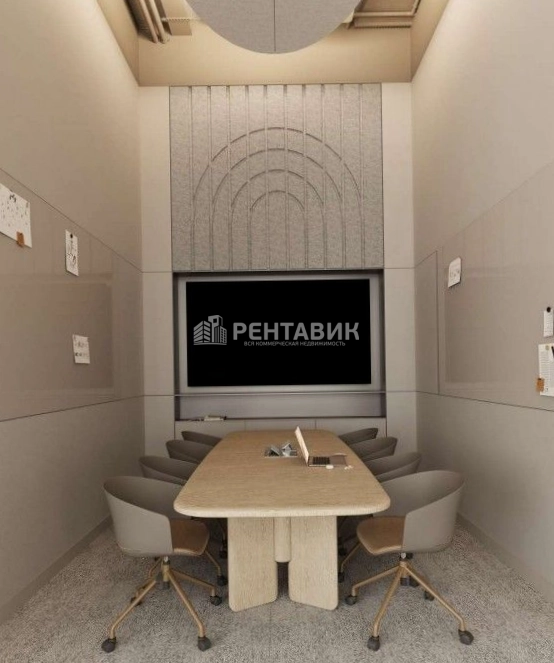 Офис АФИМОЛЛ Тверская площадью 252 квадратных метров
