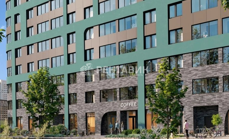 Помещение свободного назначения Dreamline площадью 92 квадратных метров