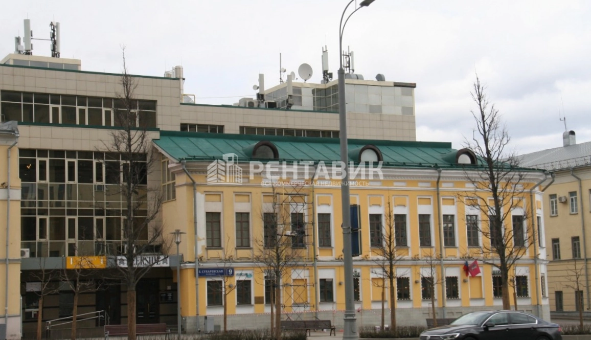 Здание На Спасской по адресу г Москва, Большая Сухаревская пл, д 9