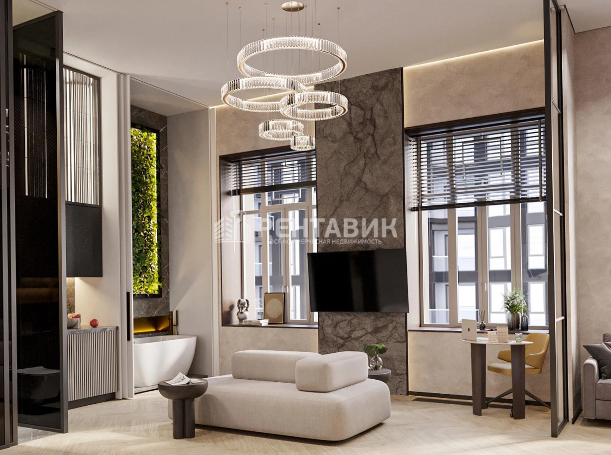 Офис Мясницкая, 43с2 площадью 33 квадратных метров
