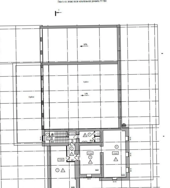 Здание целиком Гайот площадью 2200 квадратных метров