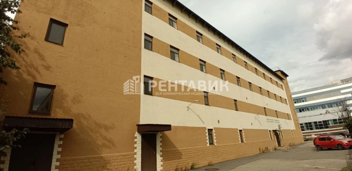 фасад дома, здание по адресу г Санкт-Петербург, ул Ивана Зубкова, д 12 стр 1