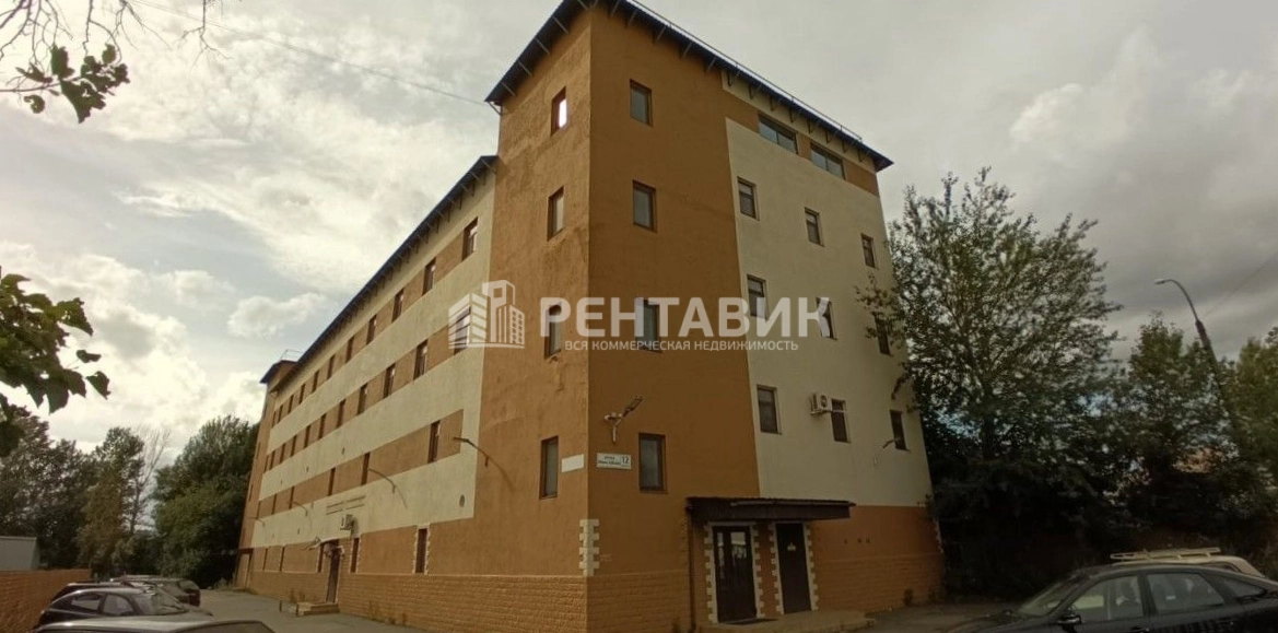 фасад дома, здание по адресу г Санкт-Петербург, ул Ивана Зубкова, д 12 стр 1