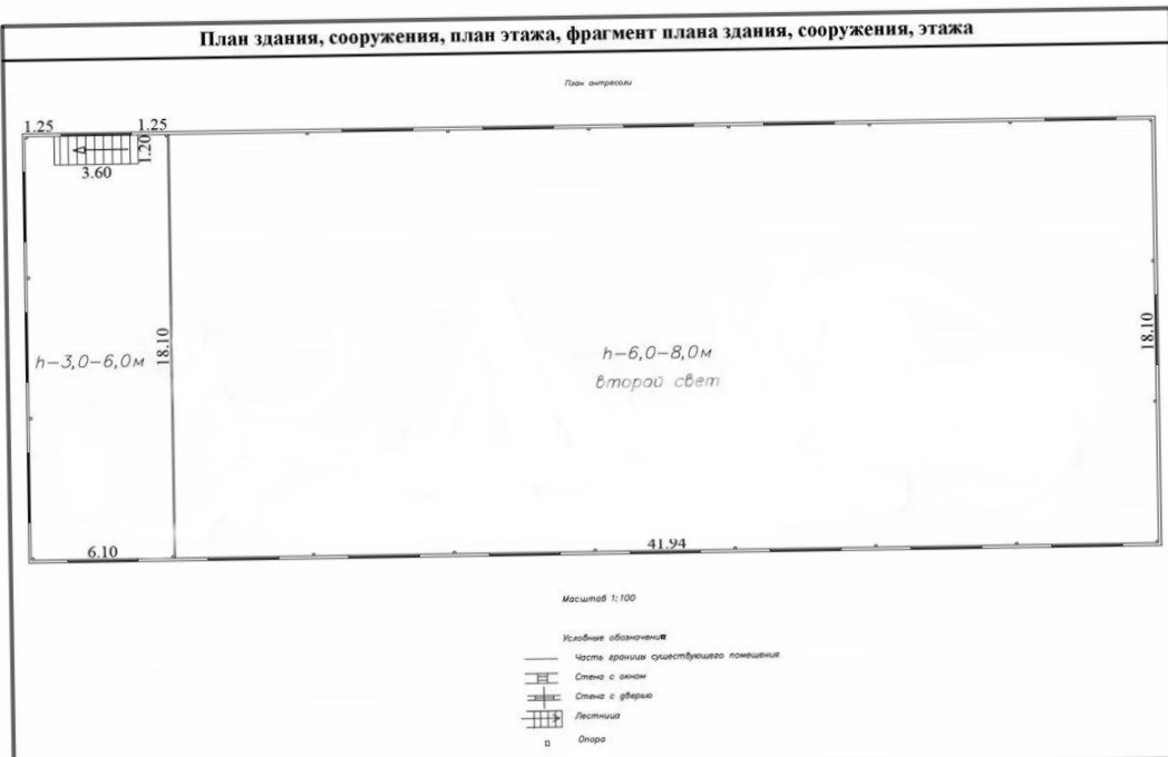 Производство Порзолово, 7 площадью 977 квадратных метров