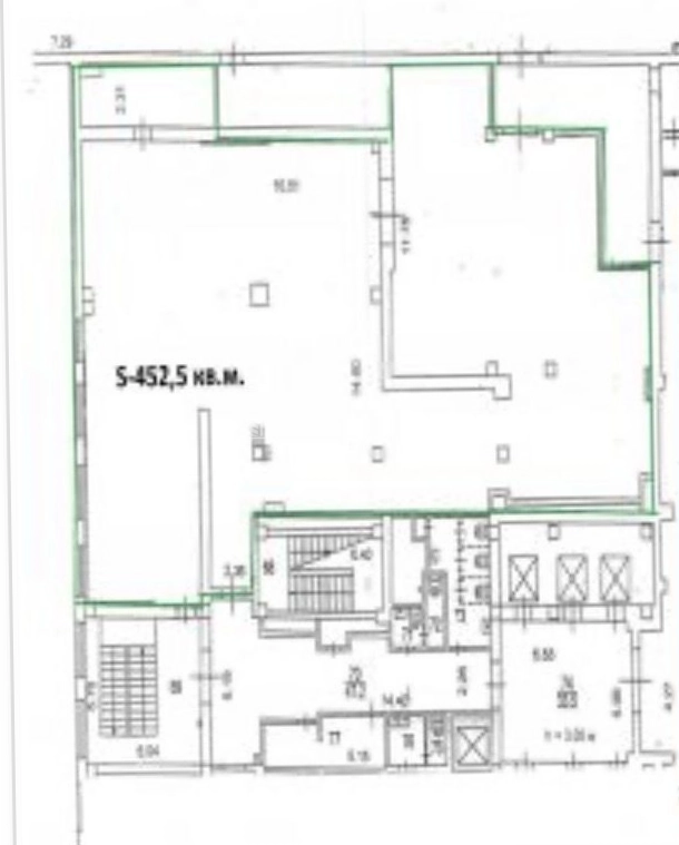 Офис Отель Панорама площадью 452 квадратных метров