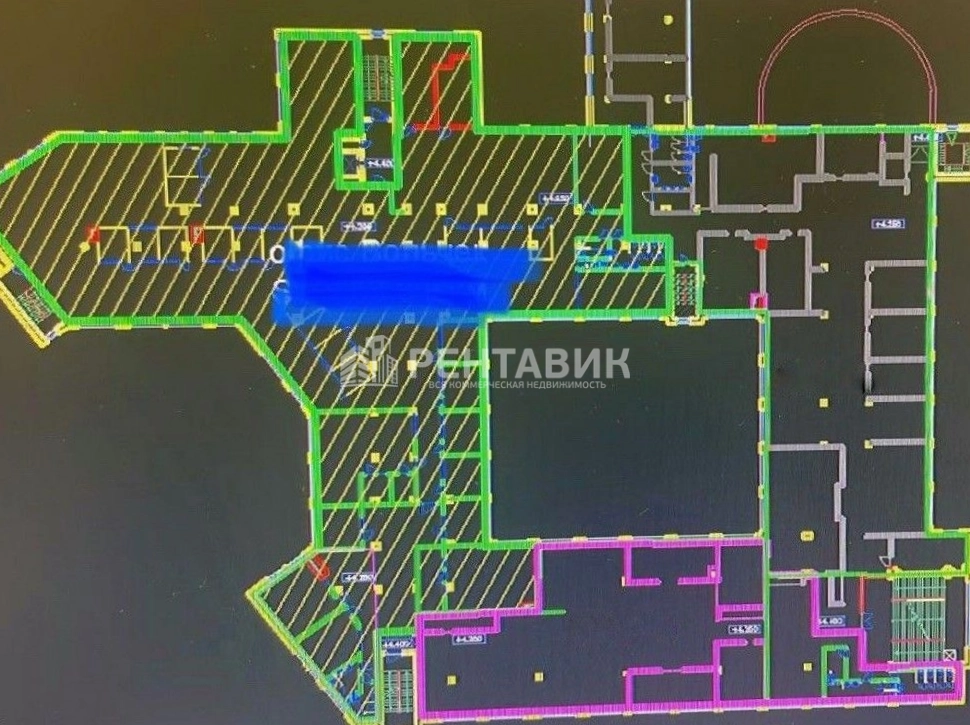 Офис Балтийский площадью 781 квадратных метров