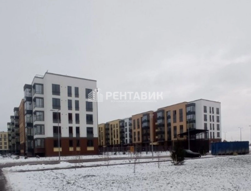 фасад дома, здание по адресу г Санкт-Петербург, поселок Шушары, ул Нины Петровой, д 9 стр 1