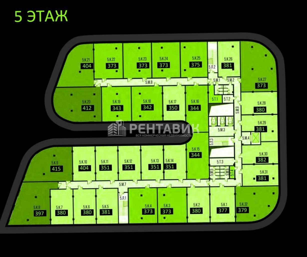 Офис Апсайд Теч Сколково, корпус Альфа площадью 11148 квадратных метров