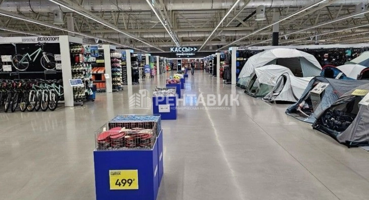 Торговая площадь Порошкино, 1-я линия, 1 площадью 4723 квадратных метров