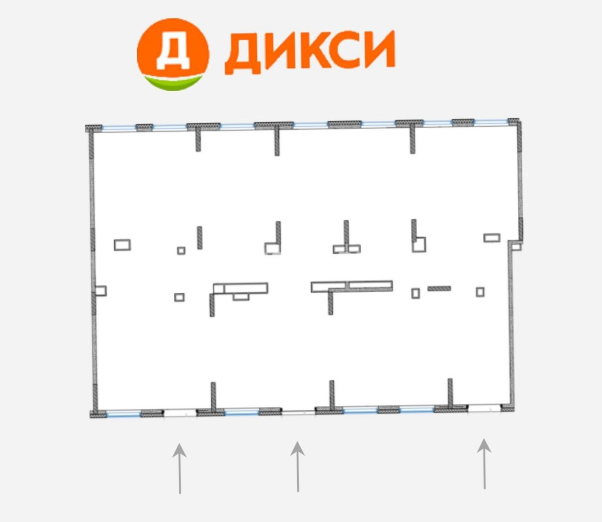 Торговая площадь Ильинские луга, Заповедная 20 площадью 308 квадратных метров
