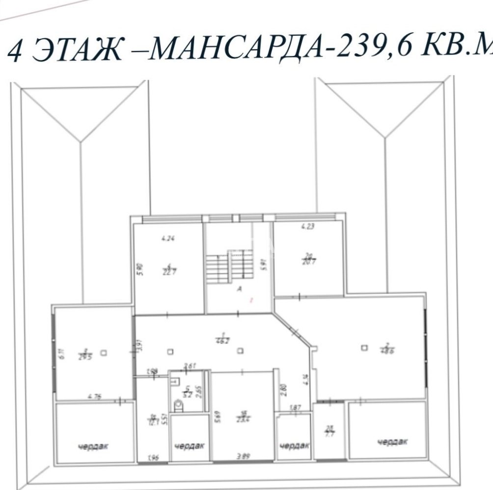 Офис Чаплыгина, 9с1 площадью 1540 квадратных метров