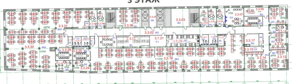 Офис Даниловский Форт площадью 11167 квадратных метров