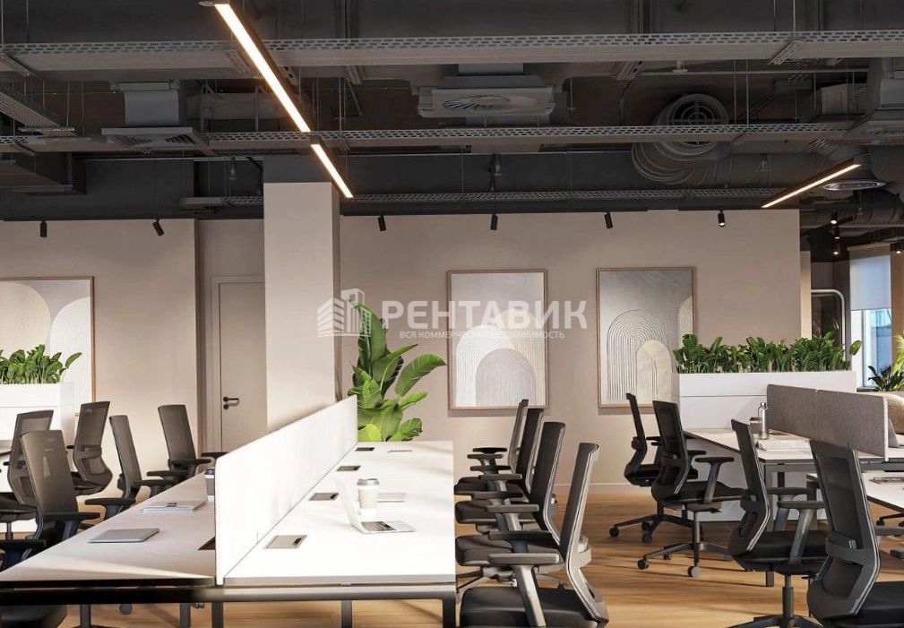 Офис Северное Сияние площадью 2280 квадратных метров