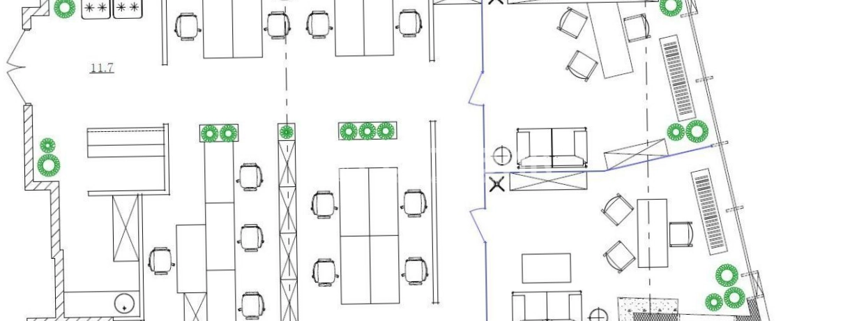 Офис DM TOWER/Дм Тауэр площадью 126 квадратных метров