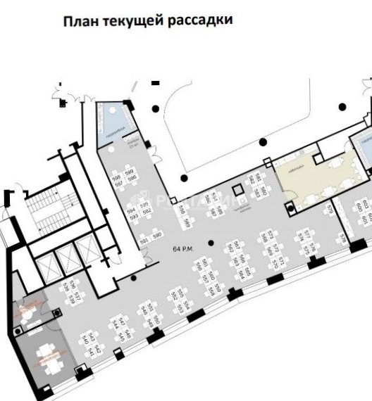 Офис Арбат Плаза площадью 341 квадратных метров