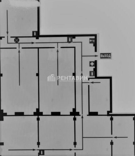 Офис Варшавская плаза площадью 390 квадратных метров