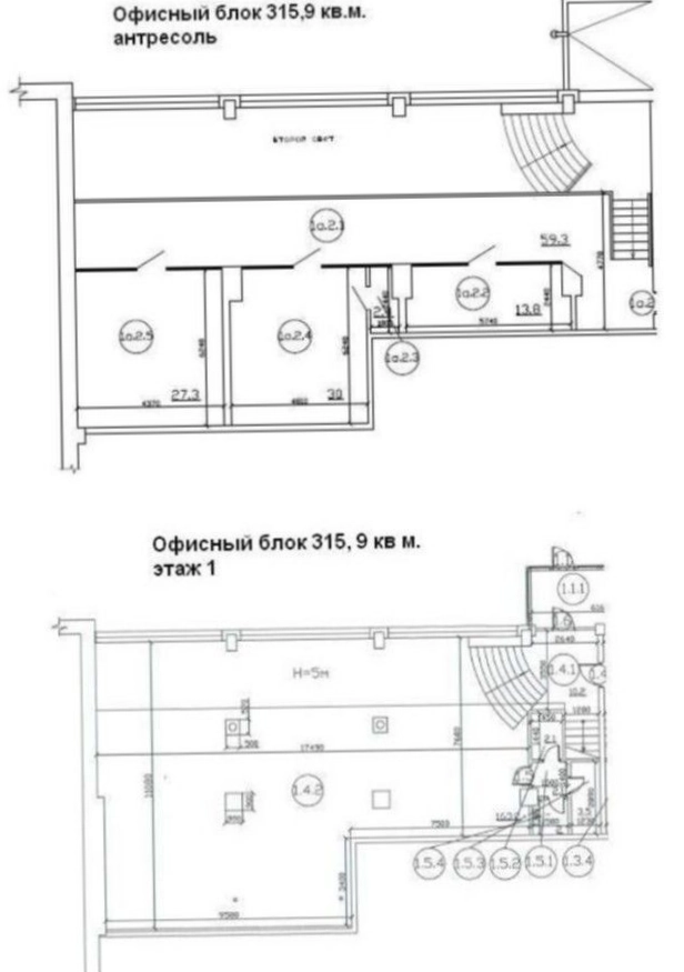 Офис Технопарк Калибр, Строение 2 площадью 316 квадратных метров