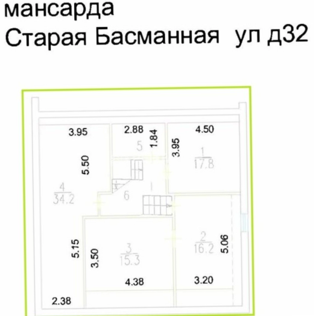 Здание целиком Старая Басманная, 32 площадью 311 квадратных метров