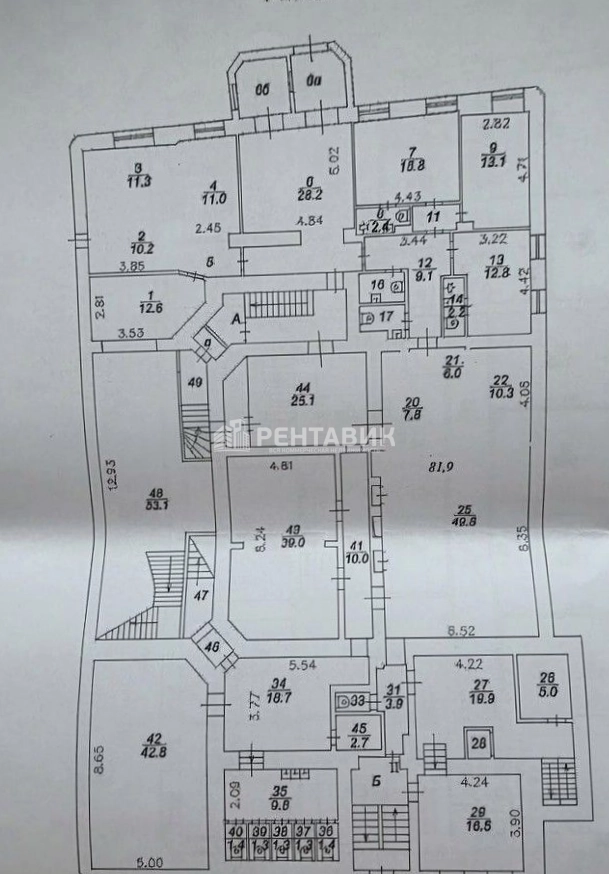 Здание целиком Кадашёвская, 6/1/2с3 площадью 1800 квадратных метров