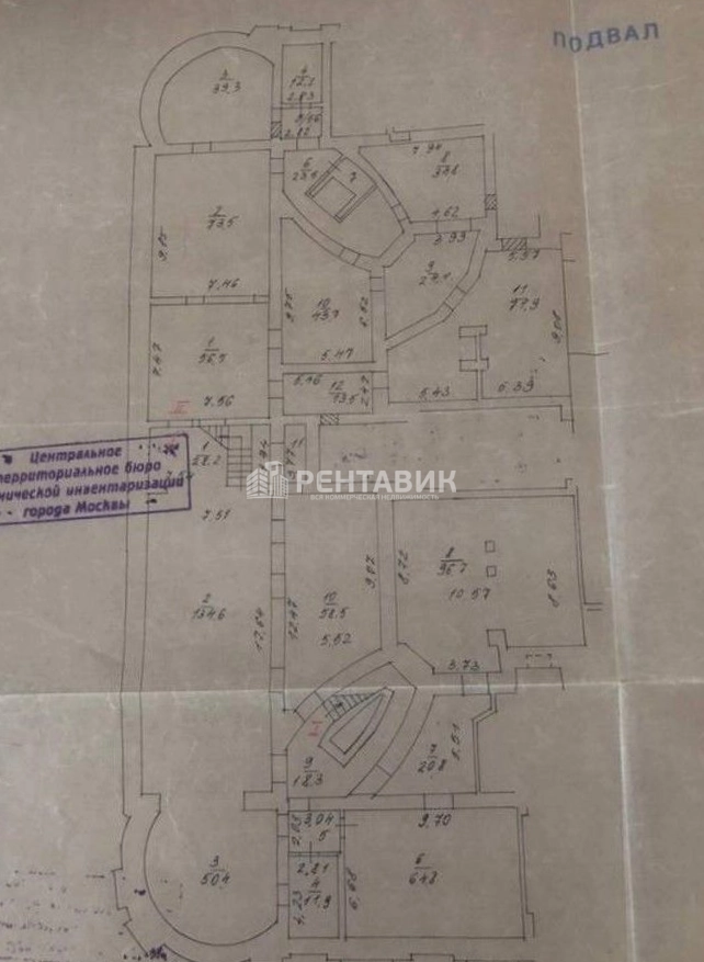 Общепит Сретенка, 26-1 площадью 500 квадратных метров