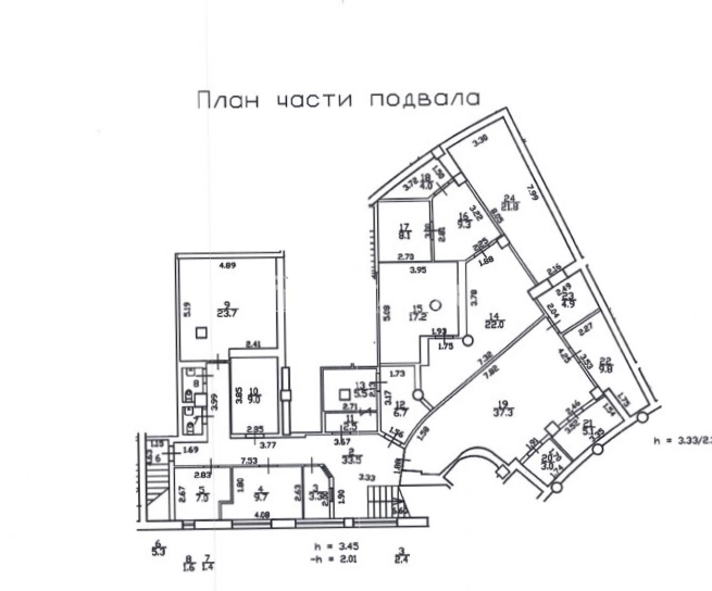 Офис Воскресенская, 4 площадью 517 квадратных метров
