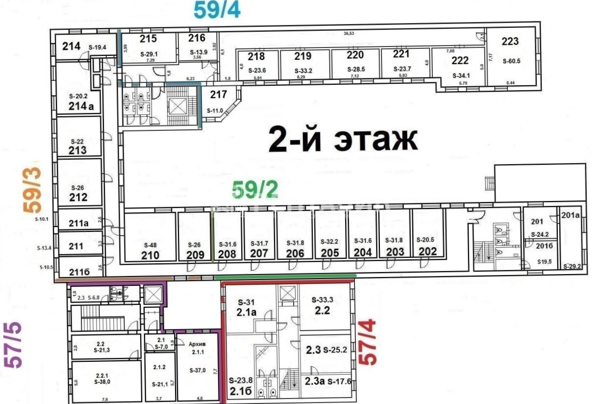 Здание целиком Лесная 59с2 площадью 5173 квадратных метров