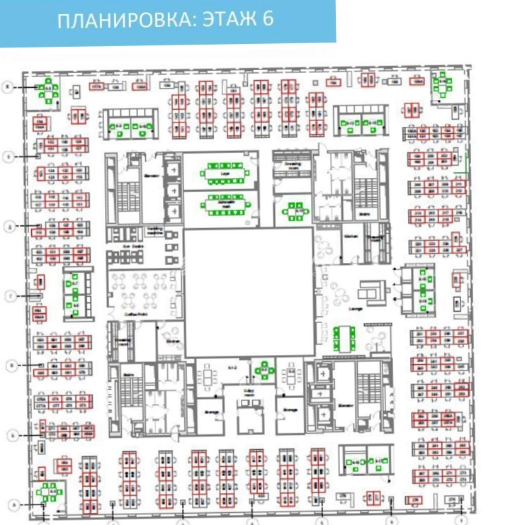 Офис Алкон I. Корпус 4 площадью 3673.3 квадратных метров