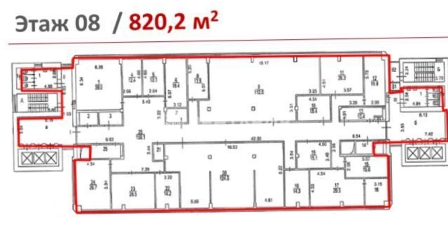 Офис Пресненский, 14 площадью 4620.8 квадратных метров