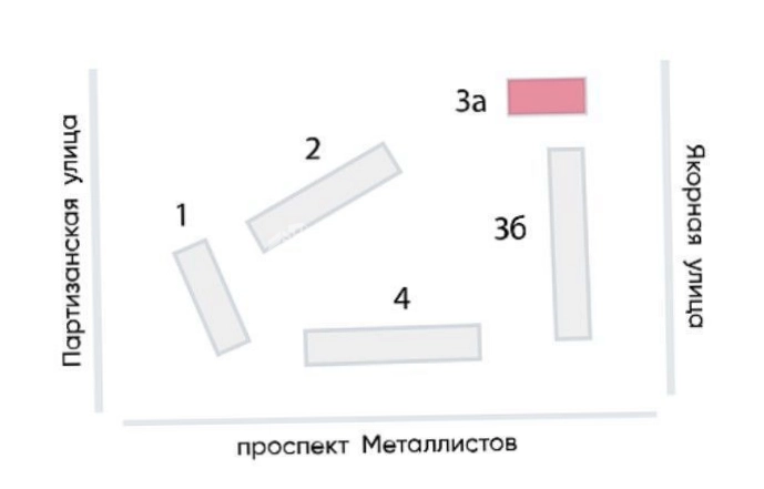 Помещение свободного назначения Большая Охта площадью 67 квадратных метров