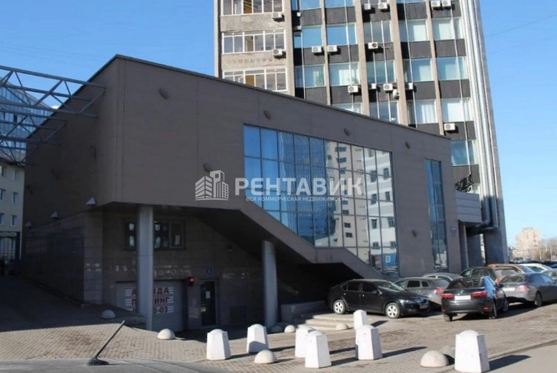 фасад дома, здание по адресу г Санкт-Петербург, пл Конституции, д 1 к 2 литера А