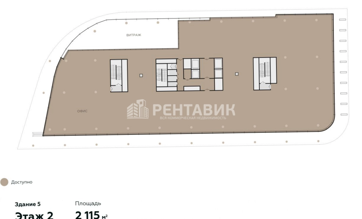 Здание целиком Сколково Парк, корпус 5 площадью 30000 квадратных метров