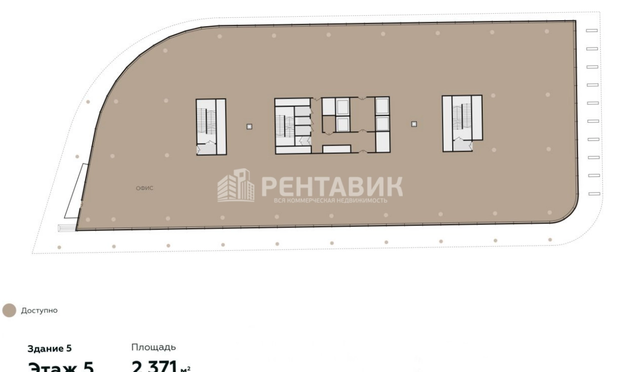 Здание целиком Сколково Парк, корпус 5 площадью 30000 квадратных метров