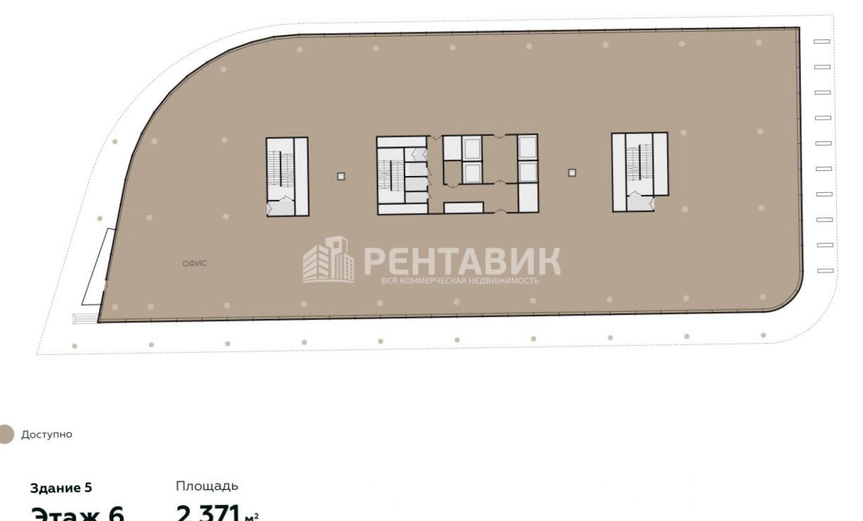 Здание целиком Сколково Парк, корпус 5 площадью 30000 квадратных метров