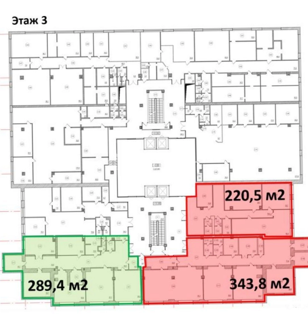 Офис Baker Plaza / Бейкер Плаза площадью 344 квадратных метров