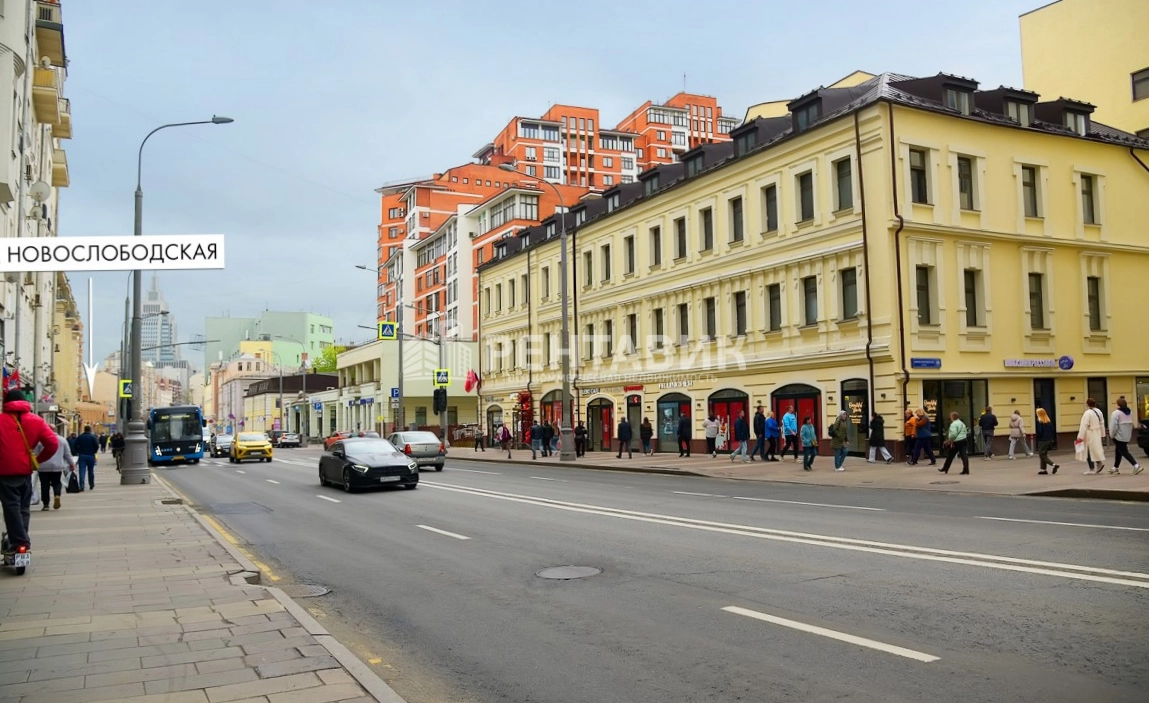 Здание Новослободская, 19с1 по адресу г Москва, ул Новослободская, д 19 стр 1
