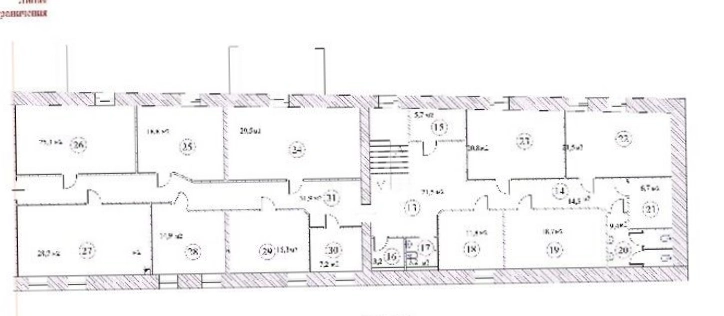 Офис Новая Басманная, 9с4 площадью 546 квадратных метров